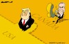 Cartoon: The 51st state (small) by Amorim tagged trump,canada,markcarney