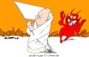 Cartoon: White flag (small) by Amorim tagged pope,ukraine,russia