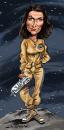 Cartoon: Holly Goodhead (small) by Ian Baker tagged holly goodhead bond james 007 girl space moonraker sexy spy roger moore lois chiles