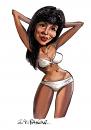 Cartoon: Kissy Suzuki (small) by Ian Baker tagged kissy,sazuki,james,bond,007,spy,sixties,caricature,bikini