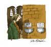Cartoon: Magazine gag cartoon (small) by Ian Baker tagged religion,church,god