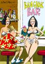 Cartoon: Paperlink Greeting Card (small) by Ian Baker tagged thailand,lady,boy