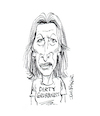 Cartoon: Sarah Pochin (small) by Ian Baker tagged sarah,pochin,british,uk,reform,political,politics,politician,racism,fascism,corruption,runcorn,green,party,nigel,farage,right,wing,ian,baker,cartoonist,cartoon,caricature,satire,parody,humour,comedy