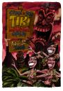 Cartoon: Tiki Poster (small) by Ian Baker tagged tiki,hula,girl,gods,tropical,island,sunset,poster,retro