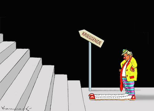 Cartoon: DAS KRIEGSENDE IST NAH! (medium) by marian kamensky tagged strasse,von,hormus,wieder,gesperrt,no,pershings,for,merz,strasse,von,hormus,wieder,gesperrt,no,pershings,for,merz