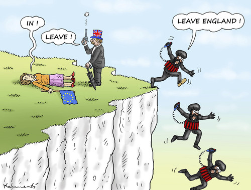 Cartoon: Feine englische Art (medium) by marian kamensky tagged cameron,brexit,eu,joe,cox,ukip,nationalismus,cameron,brexit,eu,joe,cox,ukip,nationalismus