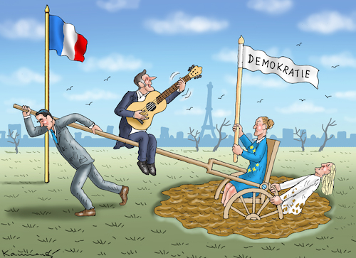 Cartoon: FRANKREICHS PREMIER LECORNU (medium) by marian kamensky tagged frankreichs,premier,lecornu,frankreichs,premier,lecornu