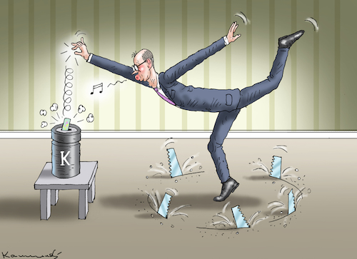 Cartoon: HAPPY MERZ (medium) by marian kamensky tagged wahlen,groko,merz,klingbeil,spd,union,wahlen,groko,merz,klingbeil,spd,union