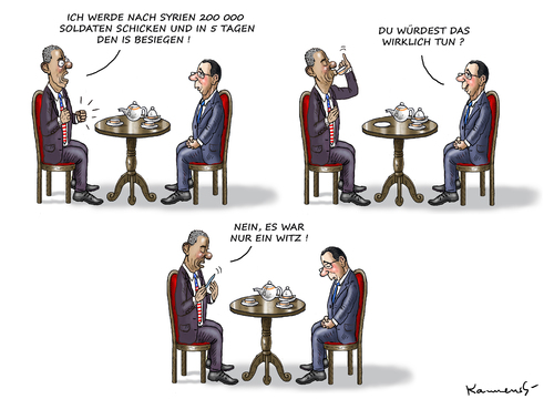 Cartoon: HOLLANDE TRIFFT OBAMA (medium) by marian kamensky tagged hollande,trifft,obama,terroranschlag,in,paris,hollande,trifft,obama,terroranschlag,in,paris