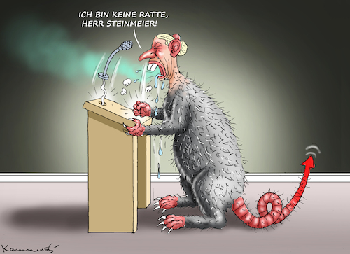 Cartoon: KEINE RATTEN IN DER AFD? (medium) by marian kamensky tagged keine,ratten,in,der,afd,weidel,faschismus,keine,ratten,in,der,afd,weidel,faschismus