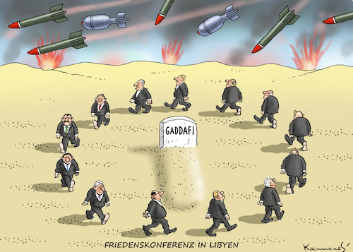 Cartoon: LIBYEN-KONFERENZ (medium) by marian kamensky tagged libyen,konferenz,gaddafi,tripolis,libyen,konferenz,gaddafi,tripolis