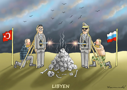 Cartoon: LIBYEN IST DAS ZWEITE SYRIEN (medium) by marian kamensky tagged afrin,kurden,erdogan,syrien,aramenien,genozid,präsidentenwahlen,türkeiwahlen,kurdistan,trump,is,putin,libyen,afrin,kurden,erdogan,syrien,aramenien,genozid,präsidentenwahlen,türkeiwahlen,kurdistan,trump,is,putin,libyen