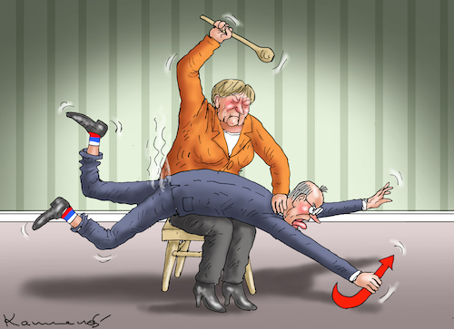 Cartoon: MUTTI IST SAUER (medium) by marian kamensky tagged chrupalla,bei,lanz,afd,remigration,ard,merz,aschaffenburg,brandmaurer,im,wunderland,merkel,chrupalla,bei,lanz,afd,remigration,ard,merz,aschaffenburg,brandmaurer,im,wunderland,merkel