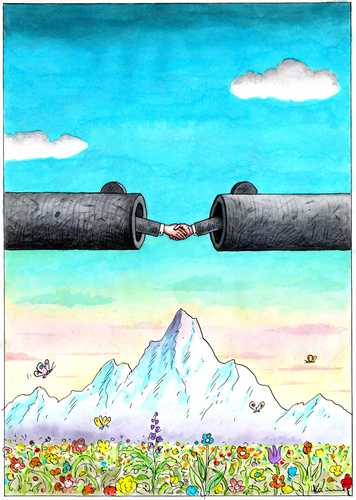 Cartoon: Peace! (medium) by marian kamensky tagged humor