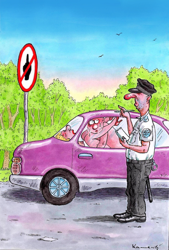 Cartoon: Penalty (medium) by marian kamensky tagged humor