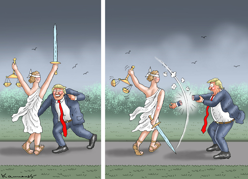 Cartoon: PUSSYGRABBER TRUMP (medium) by marian kamensky tagged trumps,präsidentschaft,2024,pussygrabber,trump,trumps,präsidentschaft,2024,pussygrabber,trump