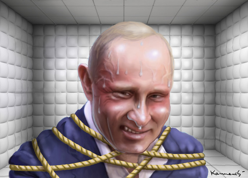 Cartoon: PUTIN IS NOT NORMAL (medium) by marian kamensky tagged putin,putin