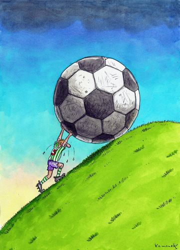 Cartoon: Soccer (medium) by marian kamensky tagged humor,fußball,fussball,ball,sport,sportler