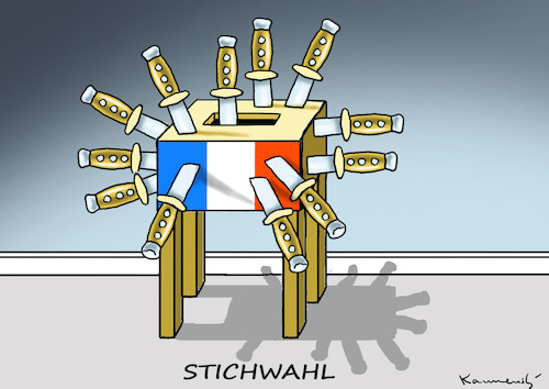 STICHWAHL IN FRANKREICH