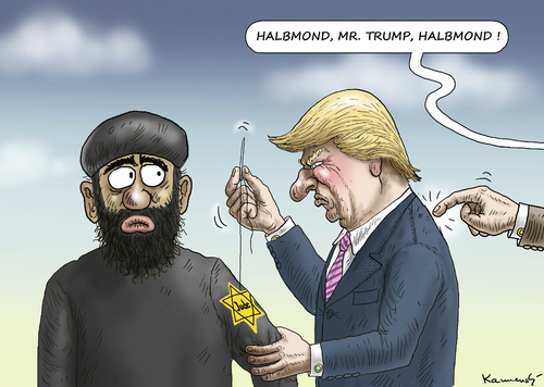 Cartoon: STIGMATISIERUNG (medium) by marian kamensky tagged hollande,trifft,obama,trump,terroranschlag,in,paris,hollande,trifft,obama,trump,terroranschlag,in,paris