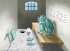 Cartoon: 100 TAGE TRUMP (small) by marian kamensky tagged musk,trump,zuckerberg,bezos,felon,and,elon,in,panama,zölle,diktator,selenskyj,putin,ukraine,usa,china,handelskrieg
