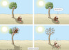 Cartoon: AFFENHITZE (small) by marian kamensky tagged affenhitze,hitzewelle,klimawandel