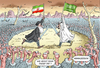 Cartoon: ARMAGEDDON (small) by marian kamensky tagged saudi,arabien,iran,armageddon,stellvertreterkrieg