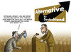 Cartoon: Bernd Luckes jüdische Vergangen (small) by marian kamensky tagged landtagswahlen,in,sachsen,afd,npd,bern,lucke
