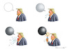 Cartoon: BOMBMAKER (small) by marian kamensky tagged obama,trump,präsidentenwahlen,usa,baba,vanga,republikaner,inauguration,demokraten,wikileaks,faschismus,briefbomben,für,jamal,khashoggi
