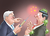 Cartoon: CHINESE WILL NICHT GESUND SEIN (small) by marian kamensky tagged kp,parteitag,in,china,xi,jinping,biontech,corona