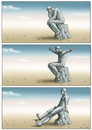 Cartoon: Denkstreckpause (small) by marian kamensky tagged rodin,denker,denkstreckpause,erotik,entspannung,relax