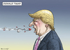 Cartoon: DONALD TAMP (small) by marian kamensky tagged präsident,donald,trump,repiblikaner,präsidentenwahl,in,amerika