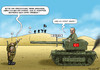 Cartoon: ERDO GUN IN SYRIA (small) by marian kamensky tagged türkei,gegen,is,kurden,syrien,terror