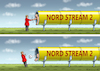 Cartoon: ES WIRD SCHON SCHIEFGEHEN (small) by marian kamensky tagged nord,stream,merkel,putin