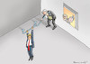 Cartoon: FIRE AND FURY SHOW (small) by marian kamensky tagged obama,trump,präsidentenwahlen,usa,baba,vanga,republikaner,inauguration,demokraten,us,steuer,reform,weihnachten,fire,and,fury,steve,bannon,wikileaks,faschismus