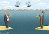 Cartoon: FRIEDENSVERHANDLUNGEN (small) by marian kamensky tagged strasse,von,hormus,wieder,gesperrt,friedensverhandlungen