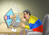 Cartoon: GEHACKTER MADURO (small) by marian kamensky tagged venezuela,maduro,trump,putin,revolution,oil,industry,socialism,kim,jong,un,vietnam