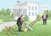 Cartoon: GIULIANI UND TRUMP (small) by marian kamensky tagged trump porn scandal sex stephanie clifford stormy daniels corruption giuliani