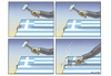 Cartoon: GREEK TRAGEDY (small) by marian kamensky tagged alexis,tsipras,griechenland,rettungsschirm,eu,griechowestern