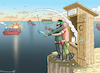 Cartoon: HILFSBEREITER PUTIN (small) by marian kamensky tagged huthis,jemen,gaza,nahost,terror,hamas