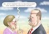 Cartoon: HIRNAMPUTATION (small) by marian kamensky tagged cumhuriyet,erdogan,pressefreiheit,g20,merkel,türkei,denit,yücel