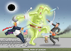 Cartoon: HURRA MUSK IST ZURÜCK! (small) by marian kamensky tagged musk,trump,zuckerberg,bezos,felon,and,elon,in,panama,zölle,diktator,selenskyj,putin,ukraine,usa,china,handelskrieg,big,beautiful,bill