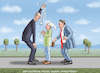Cartoon: HYPNOTISEURE FRITZ UND LARS (small) by marian kamensky tagged hypnotiseure,fritz,und,lars