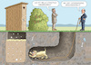 Cartoon: INDUSTRIEHUND LINDNER (small) by marian kamensky tagged industriehund,lindner,schiefergas,fracking