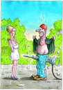Cartoon: Jackhammer exhibitionist (small) by marian kamensky tagged humor