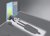 Cartoon: KANZLER SCHOLZ GEHT (small) by marian kamensky tagged kanzler,scholz,geht