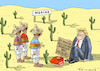 Cartoon: KEIN GELD FÜR DIE MEXIKO-MAUER (small) by marian kamensky tagged kein geld für die mexiko mauer