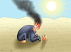 Cartoon: KLIMALEUGNER (small) by marian kamensky tagged klimaleugner,trump
