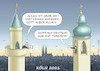 Cartoon: KÖLN HAT EIN SPRACH-PROBLEM (small) by marian kamensky tagged köln,hat,ein,sprachproblem,muezinruf,islam