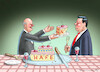 Cartoon: KOMPROMISSKUCHEN (small) by marian kamensky tagged scholz,hamburger,hafen,china,investition